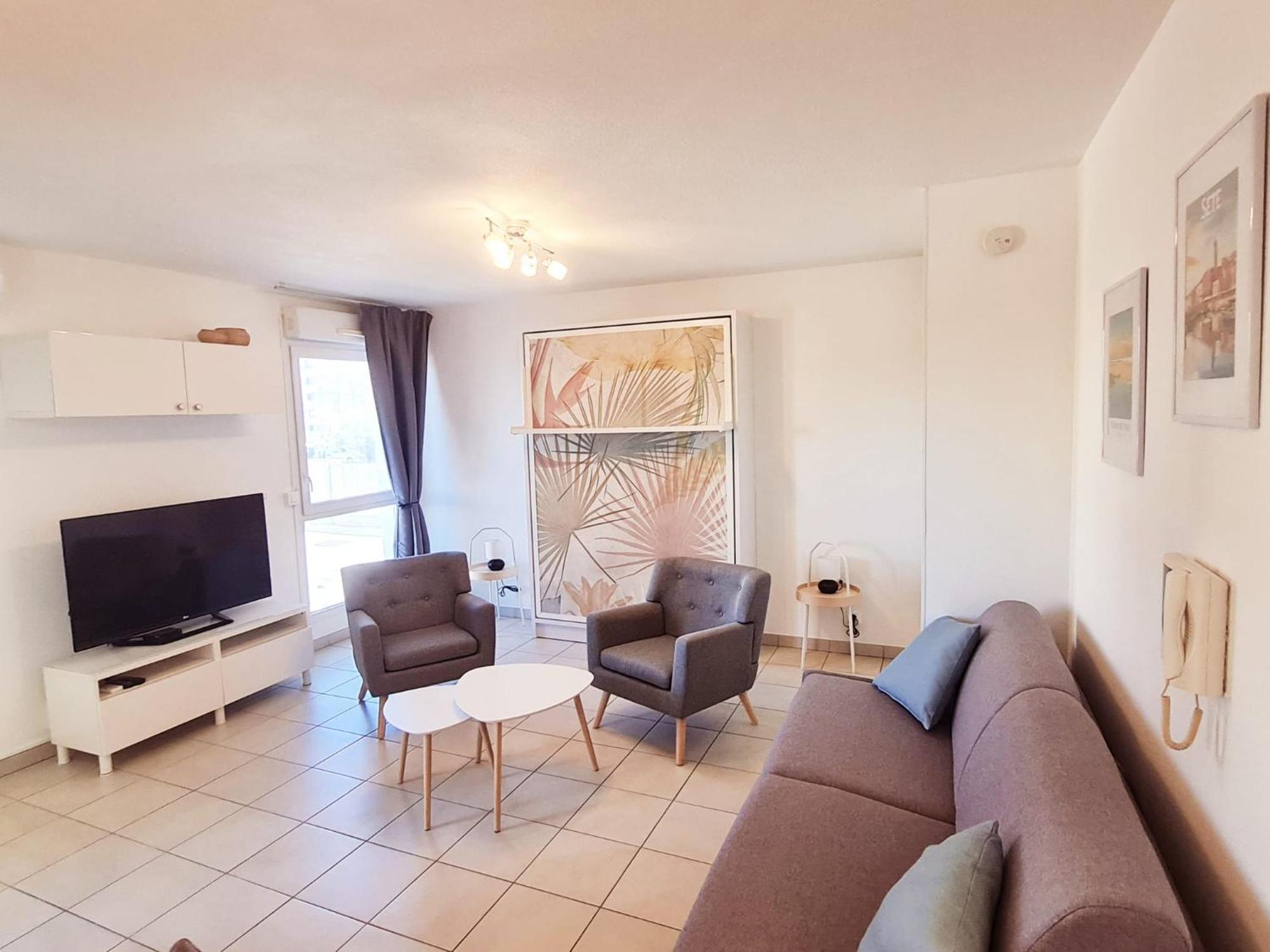 Studio A La Mer Avec Piscine Sète Esterno foto