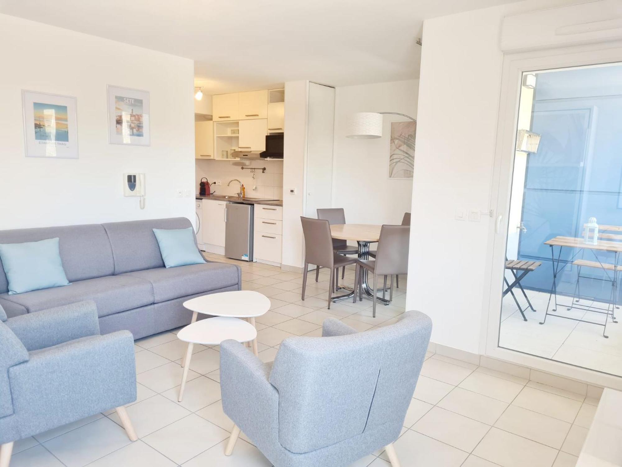 Studio A La Mer Avec Piscine Sète Esterno foto